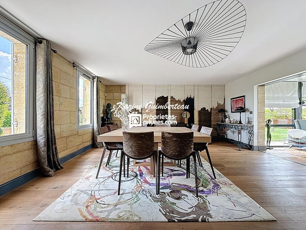 SAINT-EMILION Maison de campagne 320 m2 + piscine + garage + jardin 3
