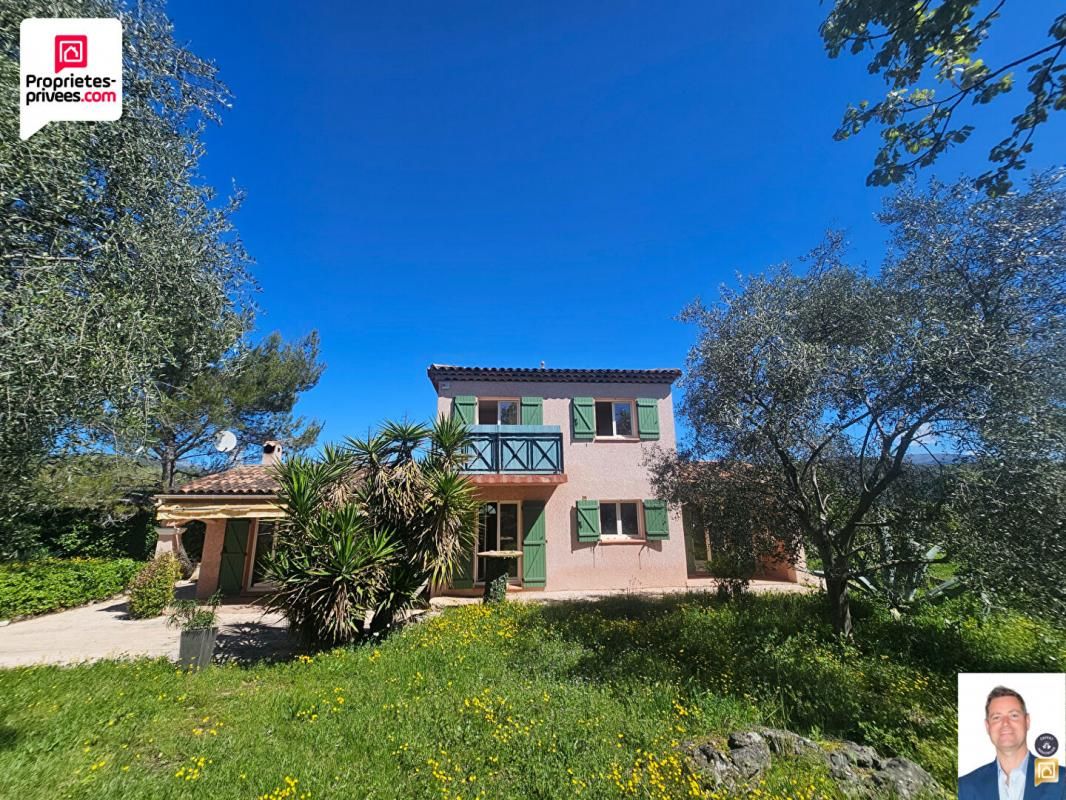 SAINT-CEZAIRE-SUR-SIAGNE VILLA PROVENCALE 4 PIECES 95 M2 TERRAIN 1800 M2 ET DOUBLE GARAGE 2
