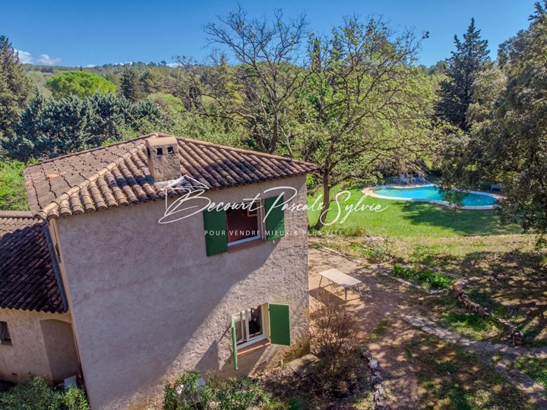 LORGUES Villa 4 chambres avec piscine sur 4400 m² ? Calme absolu ? Var (83) 4