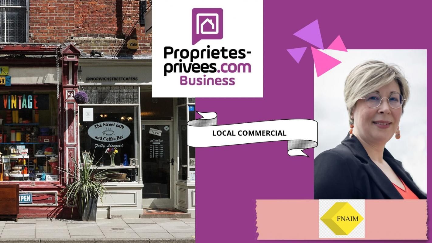 35400 SAINT MALO - MURS COMMERCIAUX, LOCAL COMMERCIAL 30 M²