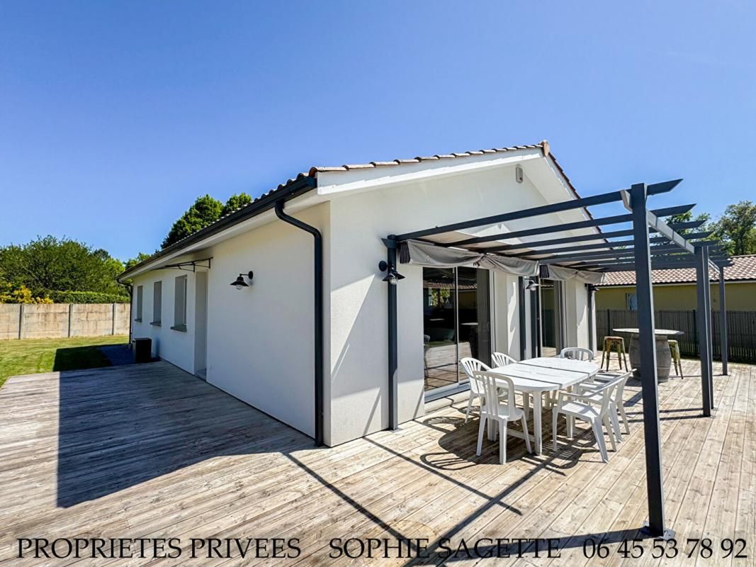 MIOS MAISON 3CH + BUREAU DOUBLE GARAGE PISCINE SUR 1500M² DE TERRAIN 3