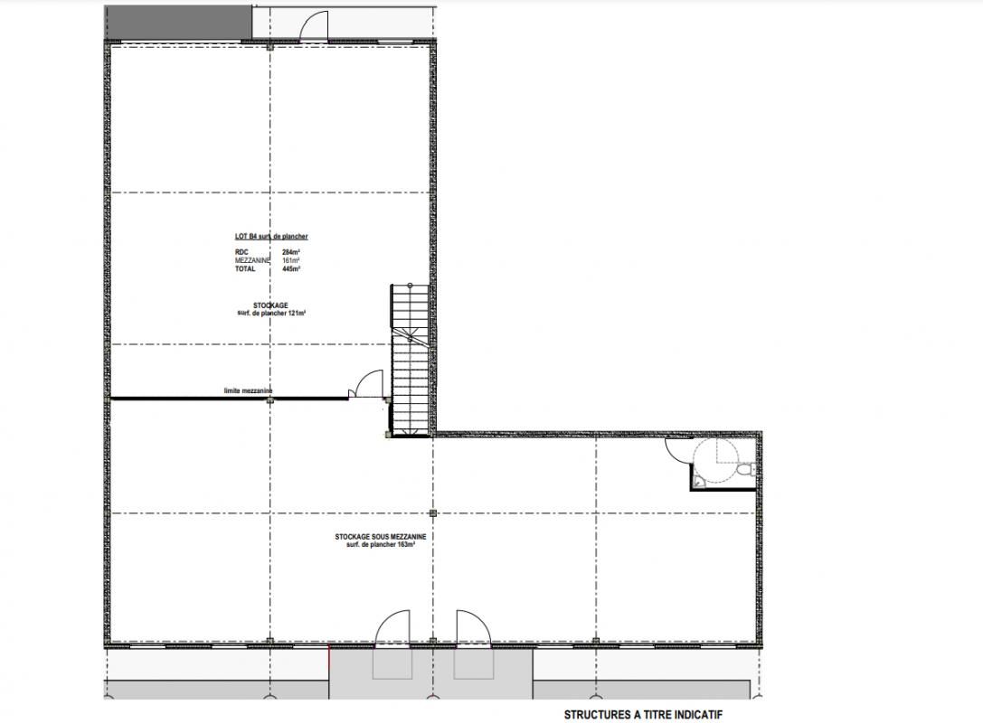 SAINT-ANDRE-DE-CORCY SAINT ANDRE DE CORCY - MURS COMMERCIAUX LIBRES 445 m² 4