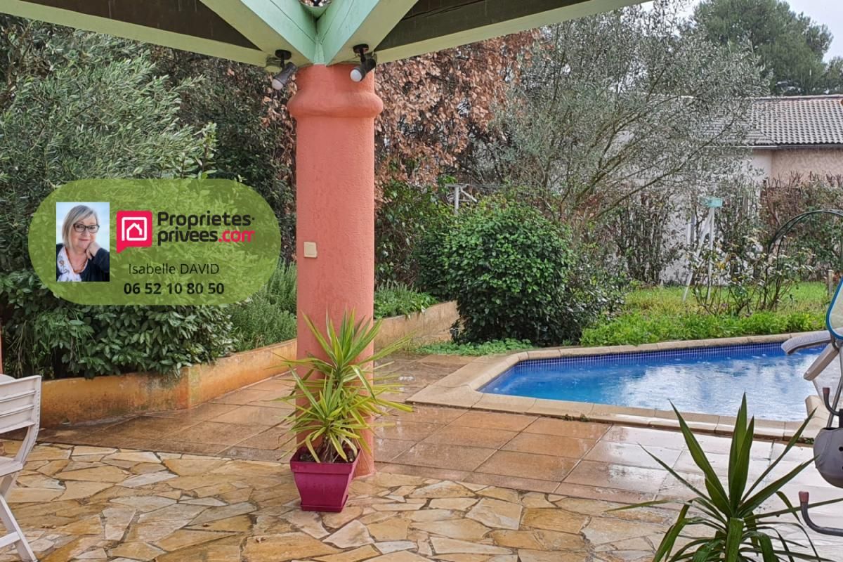 LE CANNET-DES-MAURES 83340-Le cannet des maures-maison individuelle , 5 pieces , piscine creusée, sur 130 m2 2