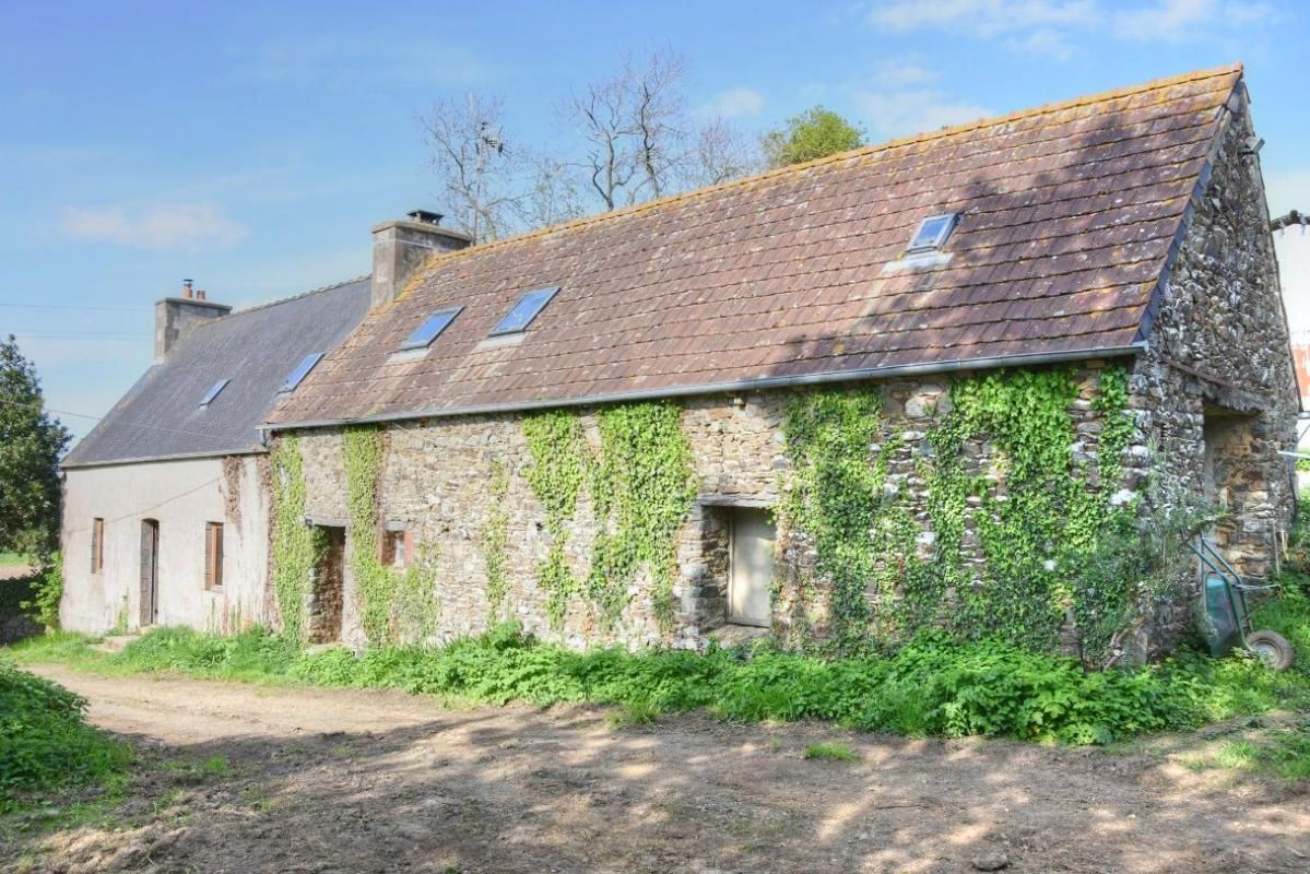 LA ROCHE-DERRIEN Maison 4 chambres sur 2 hectares avec hangar de 400 m2 4