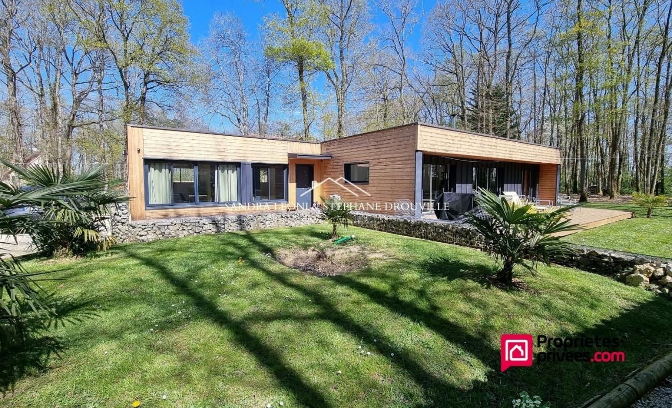 MAINTENON PROCHE MAINTENON - SOMPTUEUSE MAISON CONTEMPORAINE OSSATURE BOIS de 117 m², 6 pièces 2