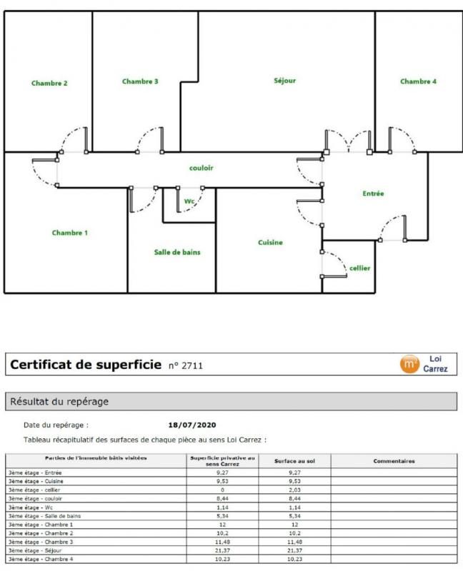 Appartement 99m2 lumineux Versailles gare 'Montreuil'