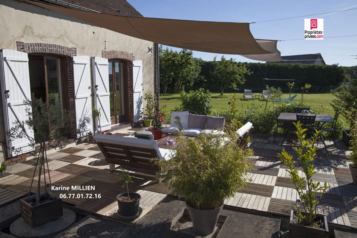 NONANCOURT AXE NONANCOURT / VERNEUIL SUR AVRE Maison individuelle de type longère avec dépendances - 1 étage - 4 chambres - terrain - 254000  HAI 2