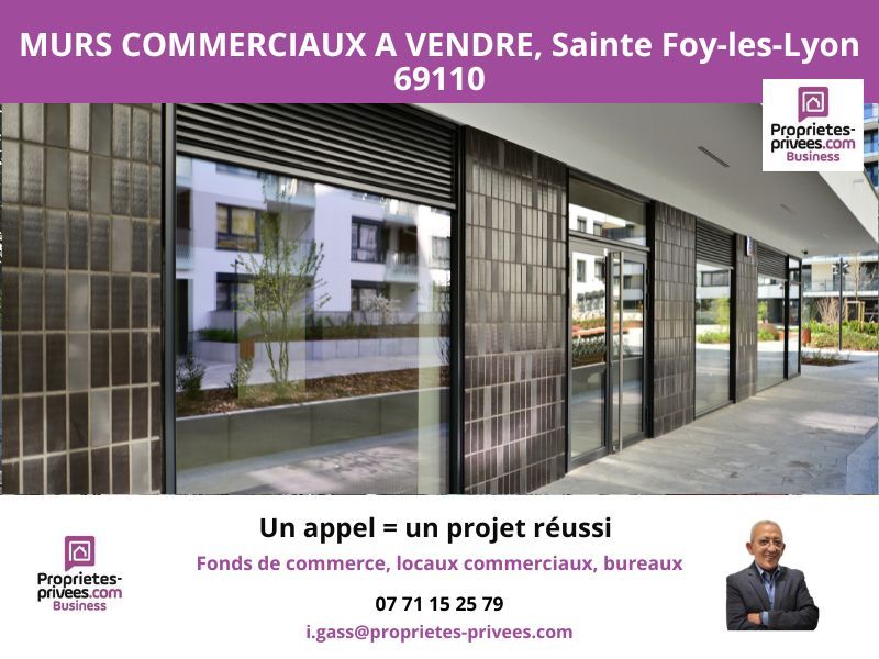 EXCLUSIVITE SAINTE FOY LES LYON - MURS COMMERCIAUX 85 m²