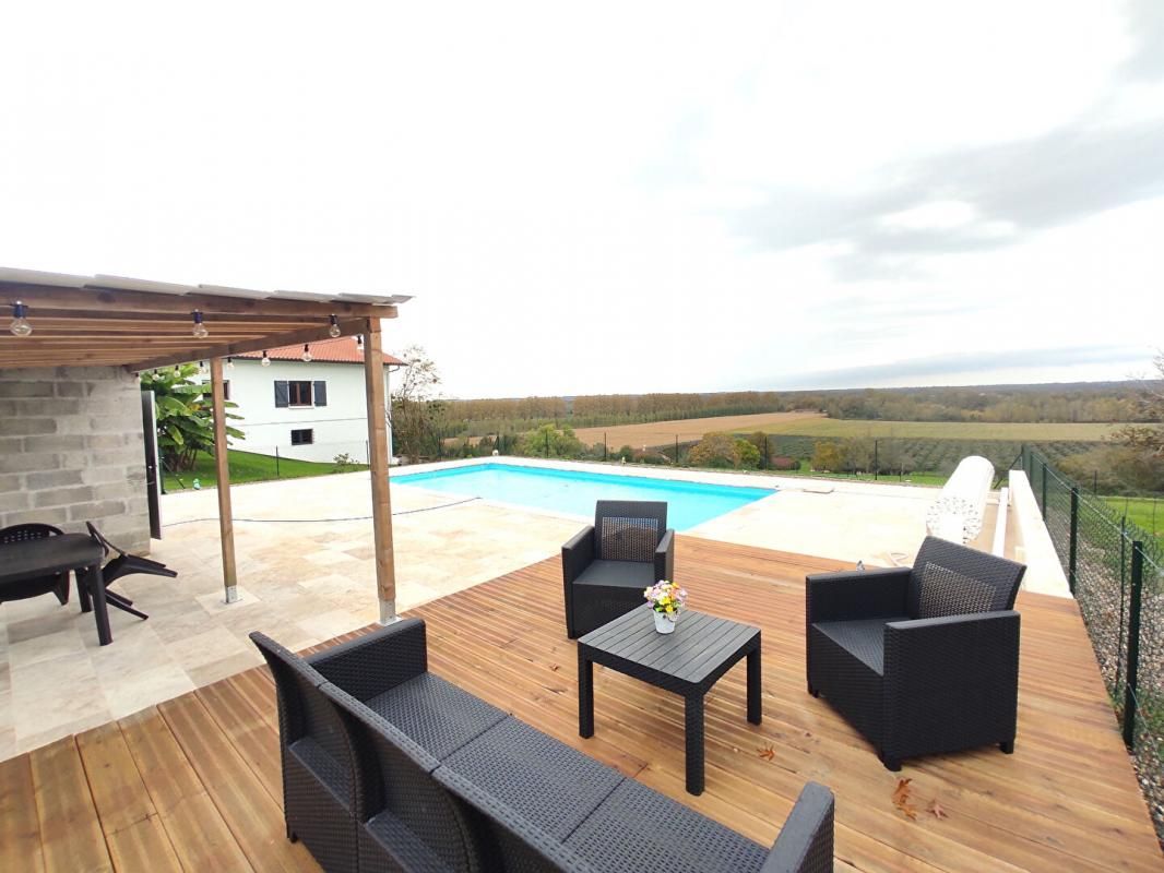 Maison Landaise 130m² + SOUS SOL + PISCINE