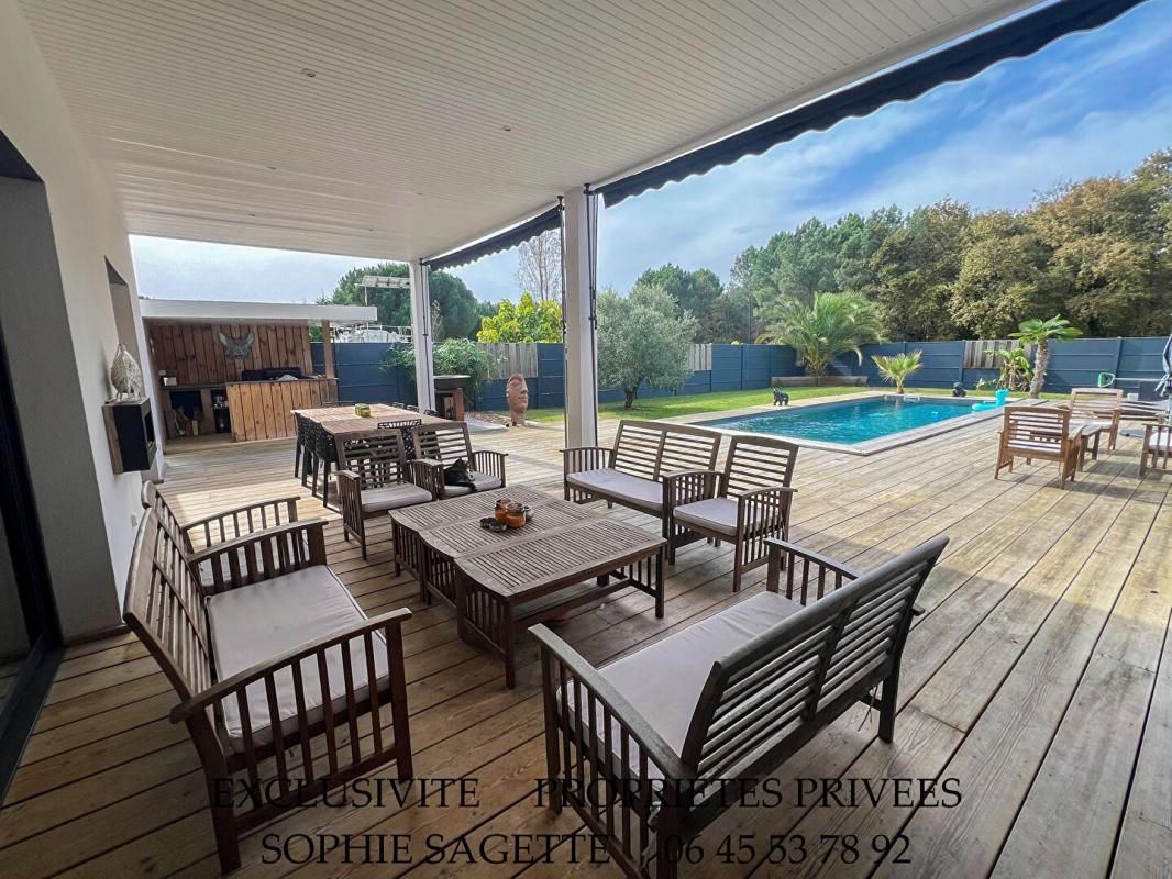 AUDENGE PROPRIETE 8 PIECES 5 CHAMBRES AVEC DEPENDANCE (T2) GARAGE PISCINE 1000M² DE TERRAIN 3