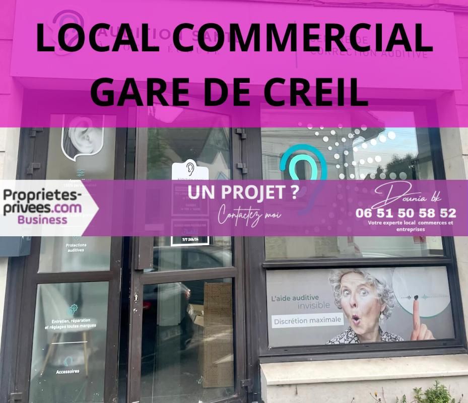 CREIL LOCAL COMMERCIAL / BUREAUX À LOUER CREIL GARE EMPLACEMENT PREMIUM 1