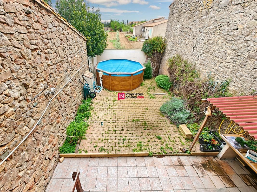Maison de Village Azille 6 pièces, garage, jardin