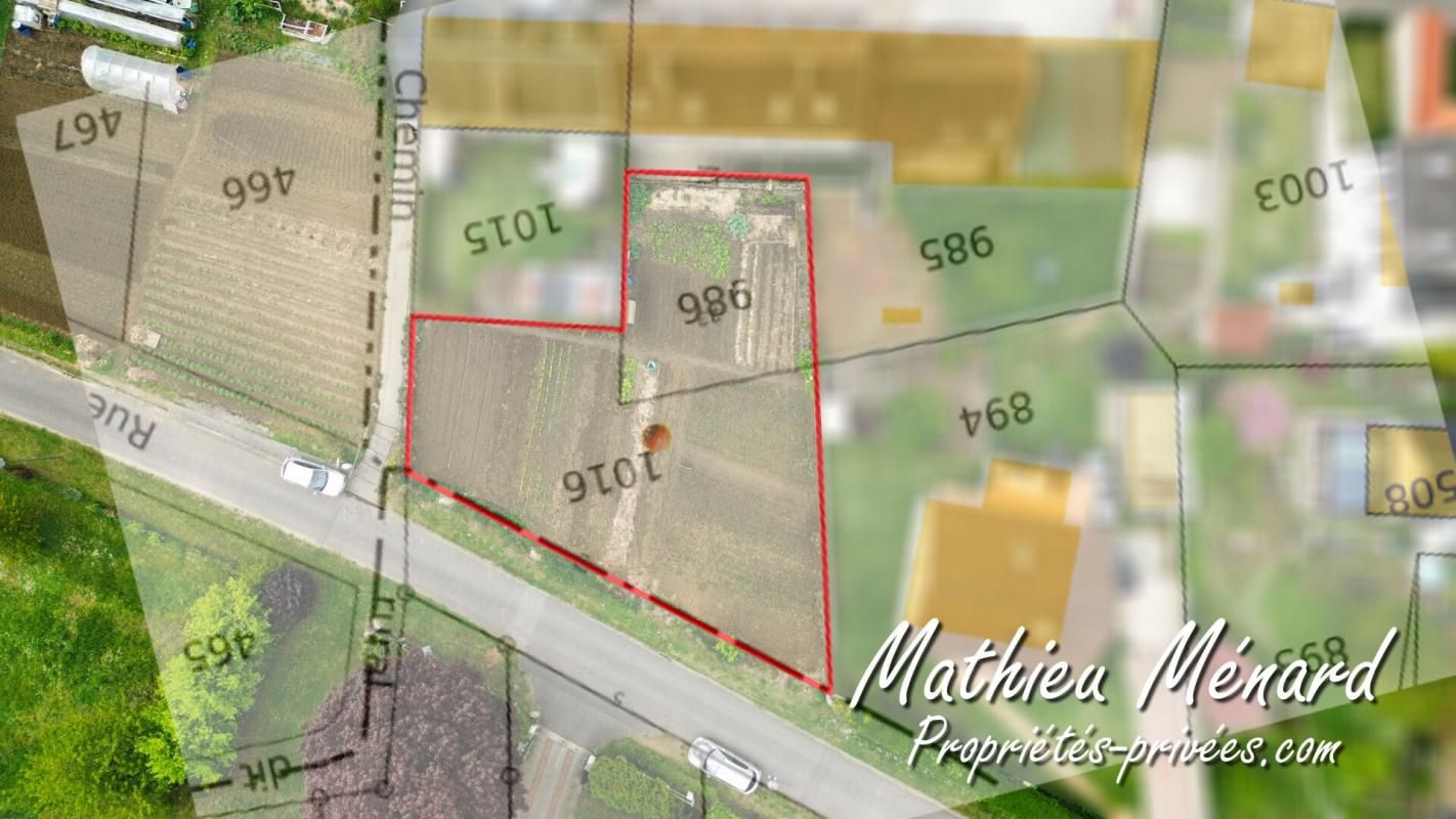 SOISSONS Terrain à bâtir 609m² - Pommiers 2