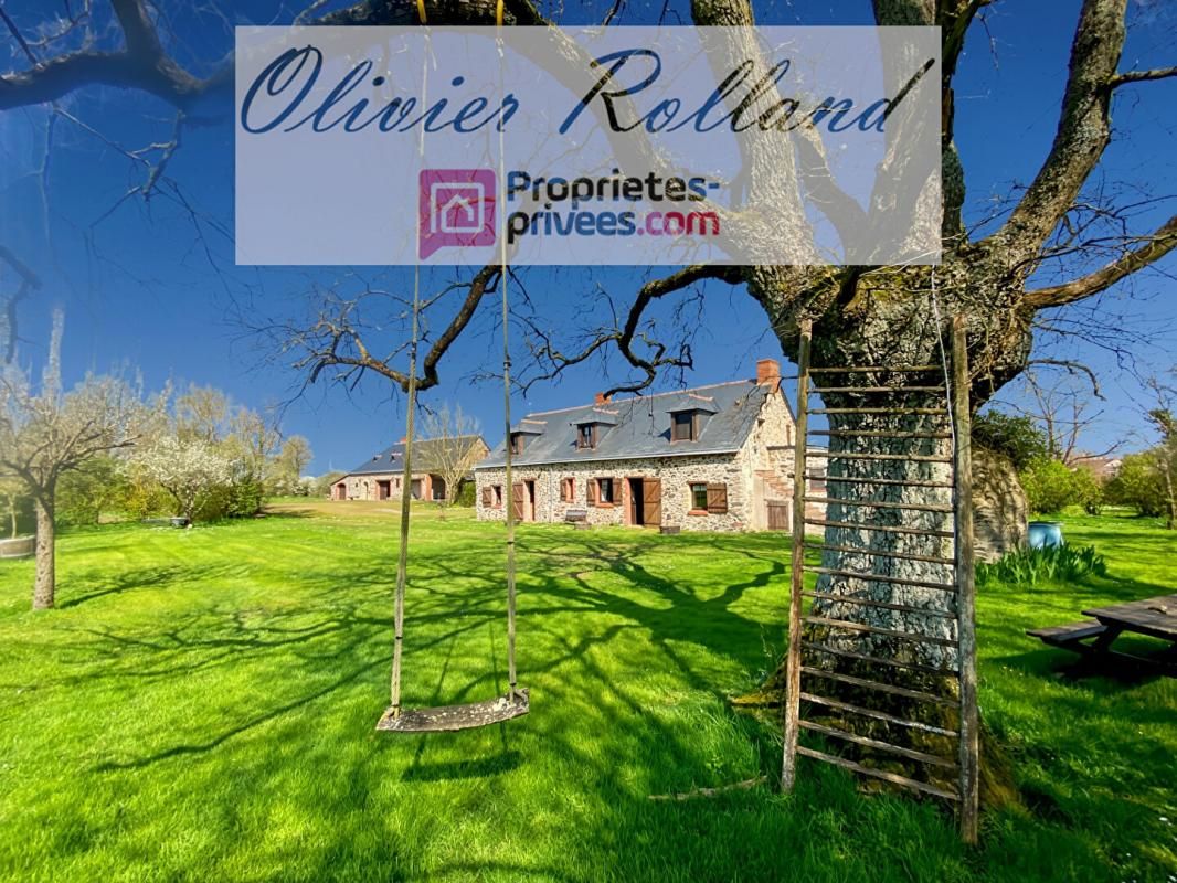 49380 - Faye d'Anjou- Ancienne maison rénovée avec grande dépendance sur terrain de 5054 m²