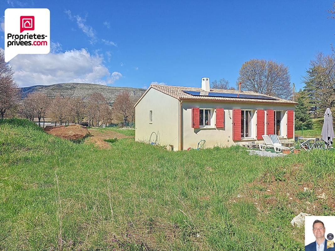 CAUSSOLS MAISON RECENTE (2022) DE PLAIN PIED 81 m2 ET TERRAIN PLAT DE 2000 M2 2