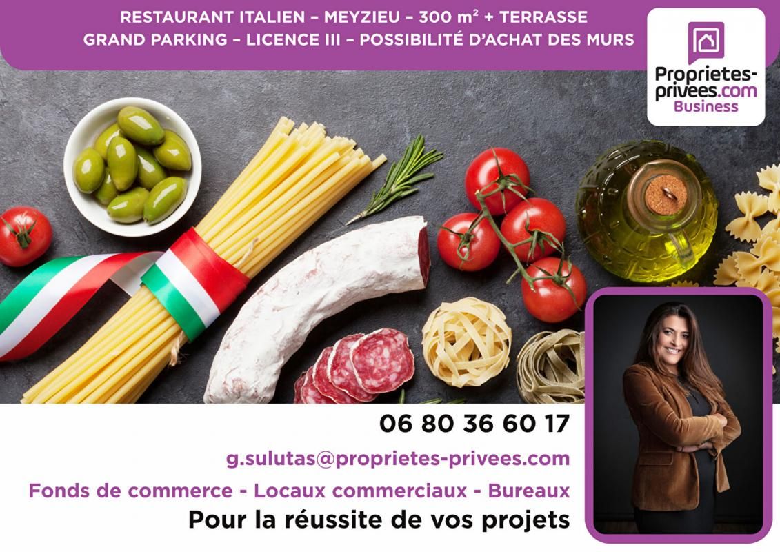 MEYZIEU MEYZIEU - RESTAURANT 300 m² + TERRASSE, GRAND PARKING, LICENCE III - POSSIBILITÉ D'ACHAT DES MURS 2