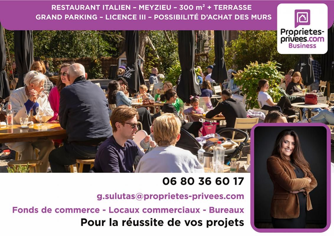 MEYZIEU MEYZIEU - RESTAURANT 300 m² + TERRASSE, GRAND PARKING, LICENCE III - POSSIBILITÉ D'ACHAT DES MURS 3