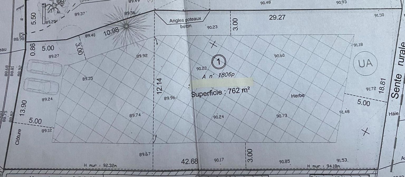 PONCHON Terrain Ponchon 762 m2 4