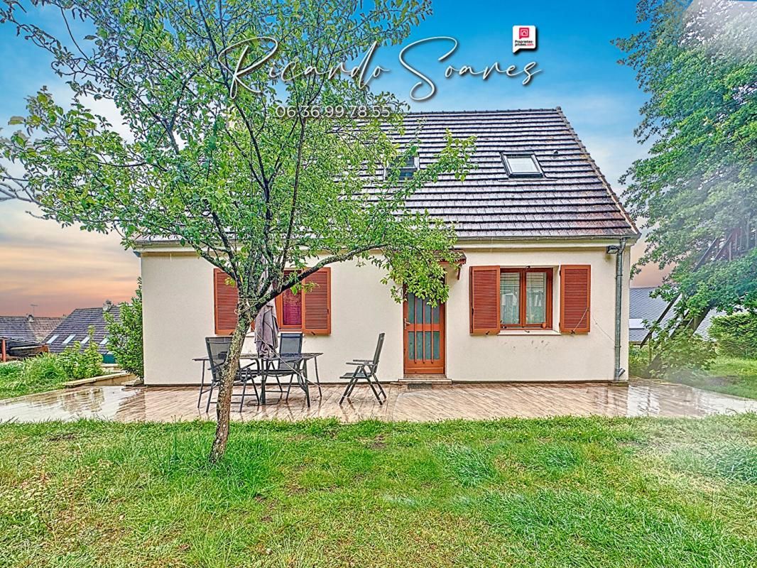 60700 FLEURINES, MAISON INDIVIDUELLE 94M2, 3 CHAMBRES, SOUS-SOL TOTAL, TERRAIN 700M2