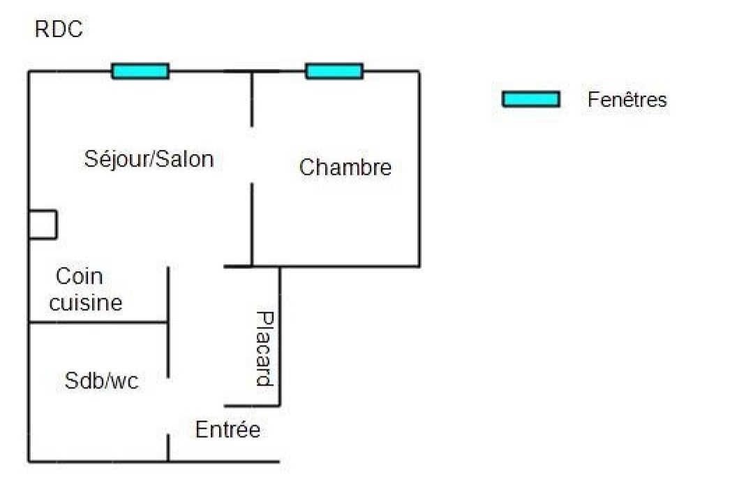 SAINT-BRIEUC À VENDRE - Appartement T1 bis avec cave à Saint-Brieuc (22000) 3