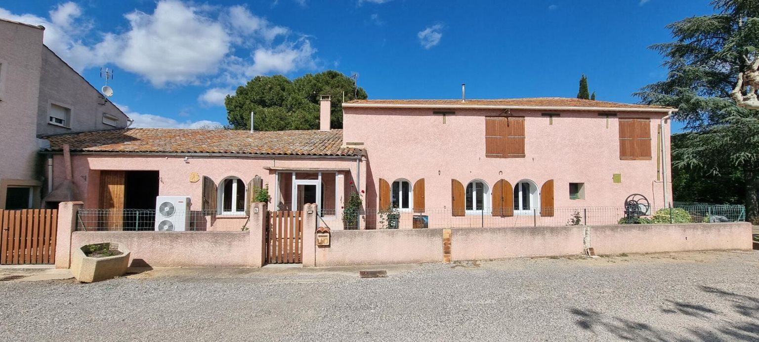 ALIGNAN-DU-VENT Maison Alignan Du Vent 4 pièce(s) 100 m2 avec garage de 60 m² et jardin 1