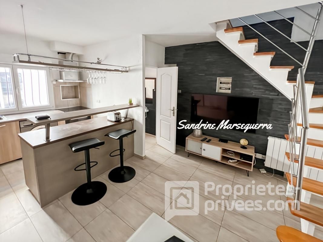 2 Pièces en Duplex avec cour