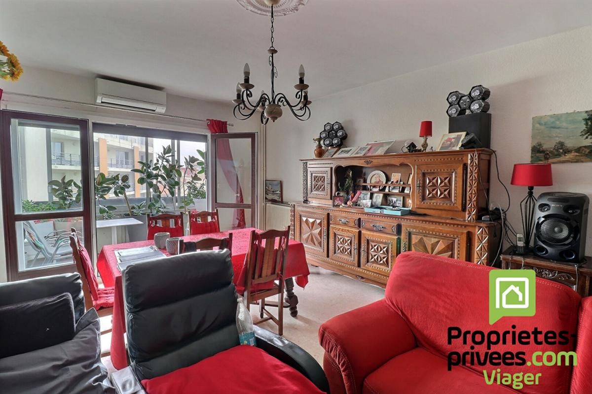 NIMES VIAGER OCCUPE - H 78 ans - Appartement Nimes 4 pièce(s) 82 m2 2