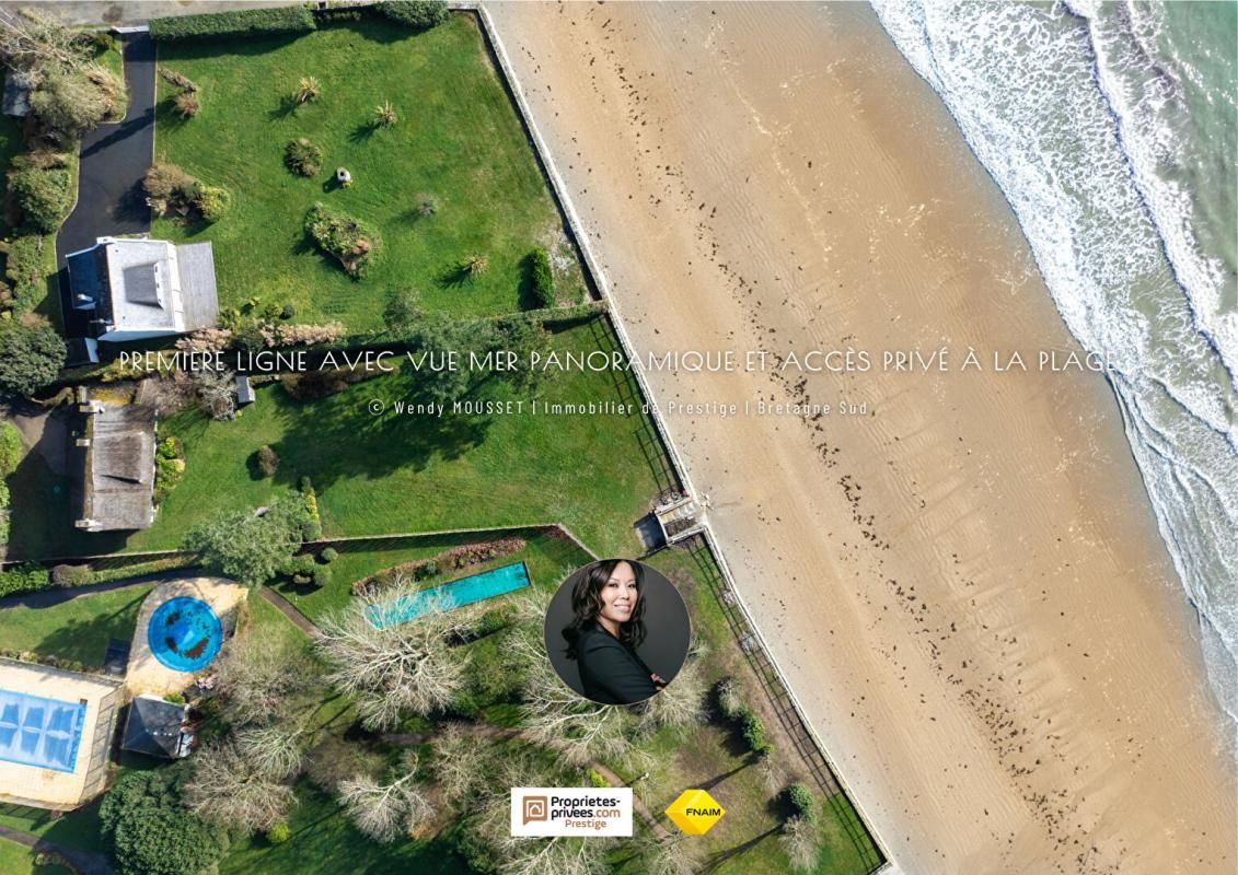SARZEAU Villa de caractère en première ligne accès direct à la plage 1