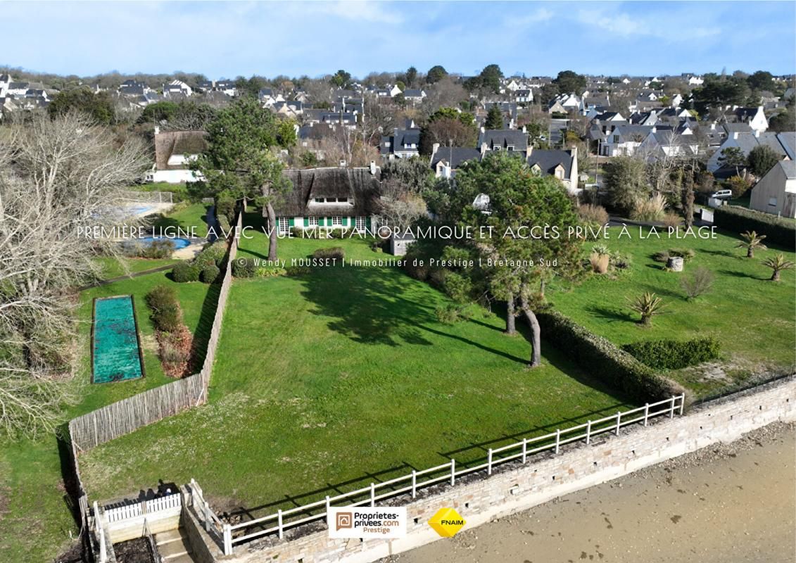 SARZEAU Villa de caractère en première ligne accès direct à la plage 2