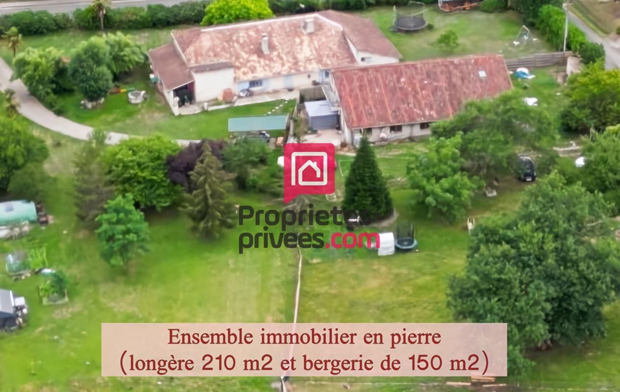 BAZAS Ensemble immobilier en pierre de 360 m2 à fort potentiel 1