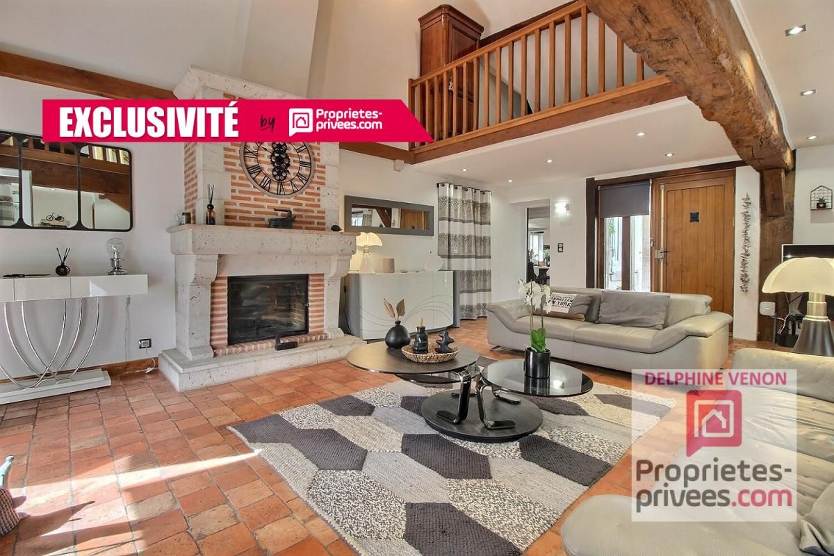 CHATEAUNEUF-SUR-LOIRE Exclusivité- Longère avec beaucoup de cachet avec piscine et parc arboré de 5585 m² proche Loire à Germigny Des Prés 3