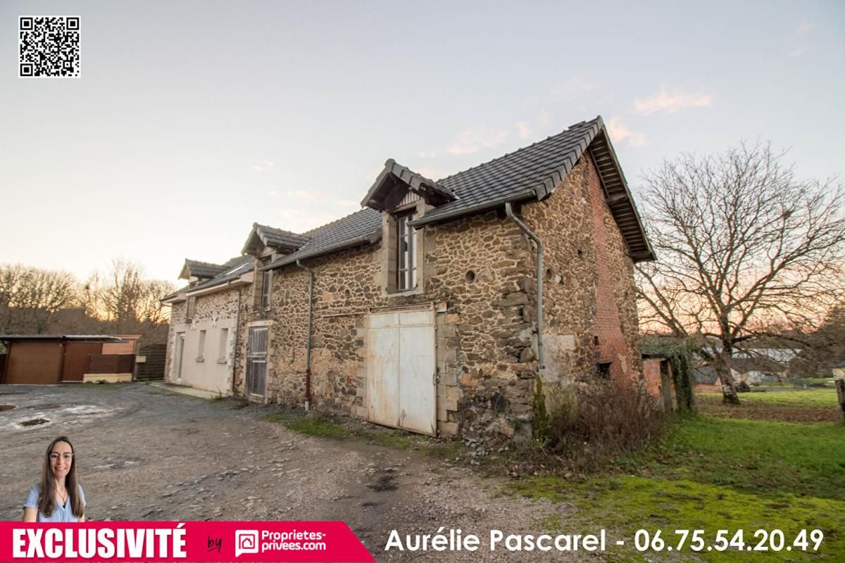 ARNAC-POMPADOUR > ARNAC - POMPADOUR (19230) : Grange en pierre à rénover en Maison T4 T5 -140m² - terrain de 388m2 - 54 990 2