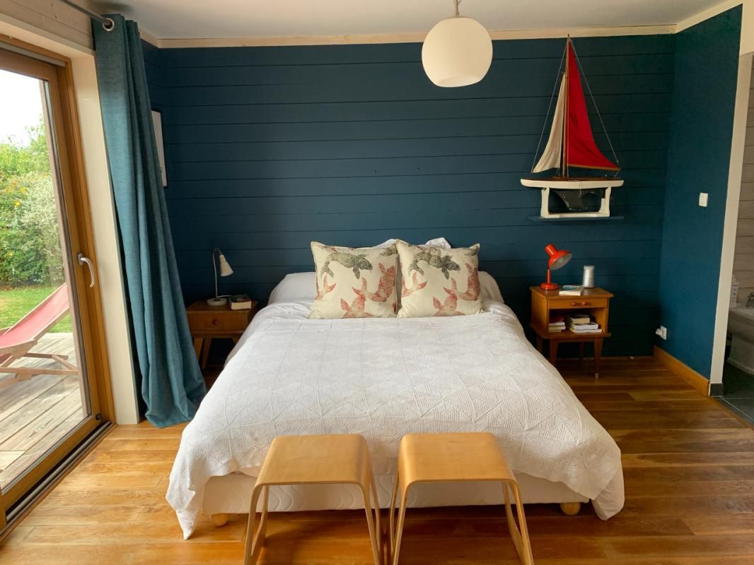 PLOUGUERNEAU Maison plain pied en bois, 5 chambres, garage 4
