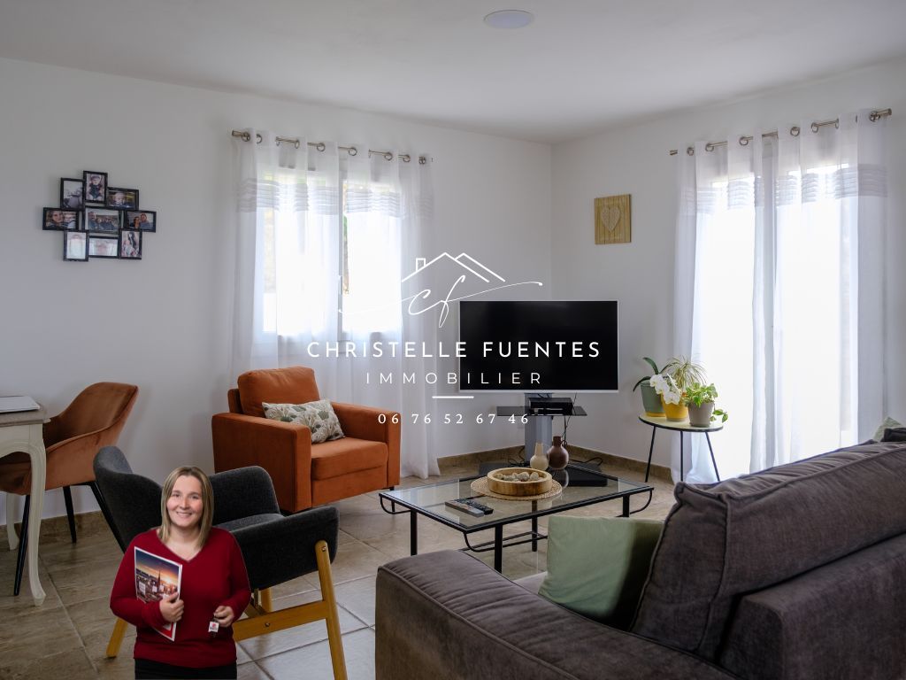 LOUPIAN HÉRAULT - LOUPIAN (34140) - VILLA PLAIN-PIED - 4 PIÈCES - 90 M² - GARAGE - TERRAIN 500 M² - RÉNOVÉE, 4 FACES, BELLE VUE 3