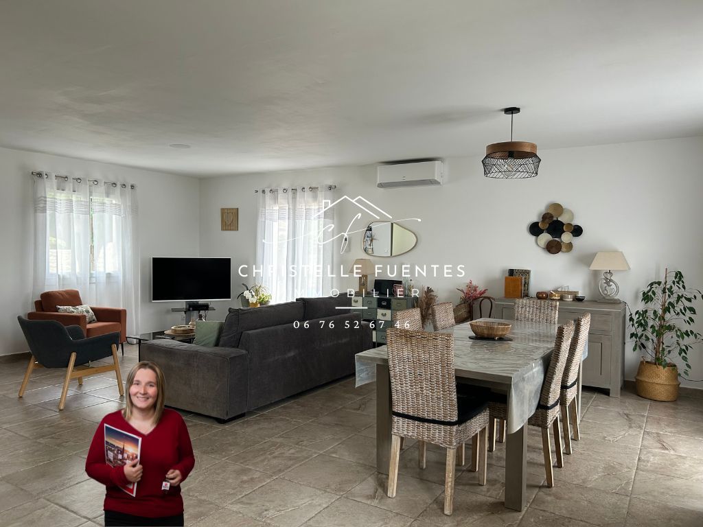 LOUPIAN HÉRAULT - LOUPIAN (34140) - VILLA PLAIN-PIED - 4 PIÈCES - 90 M² - GARAGE - TERRAIN 500 M² - RÉNOVÉE, 4 FACES, BELLE VUE 4
