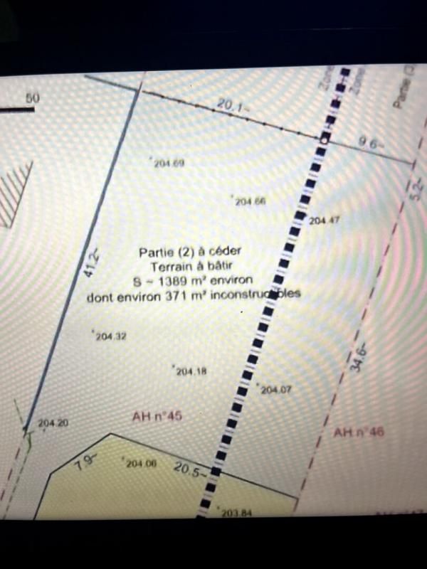 GIVRY magnifique terrain plat sur Givry 1381 m2 2