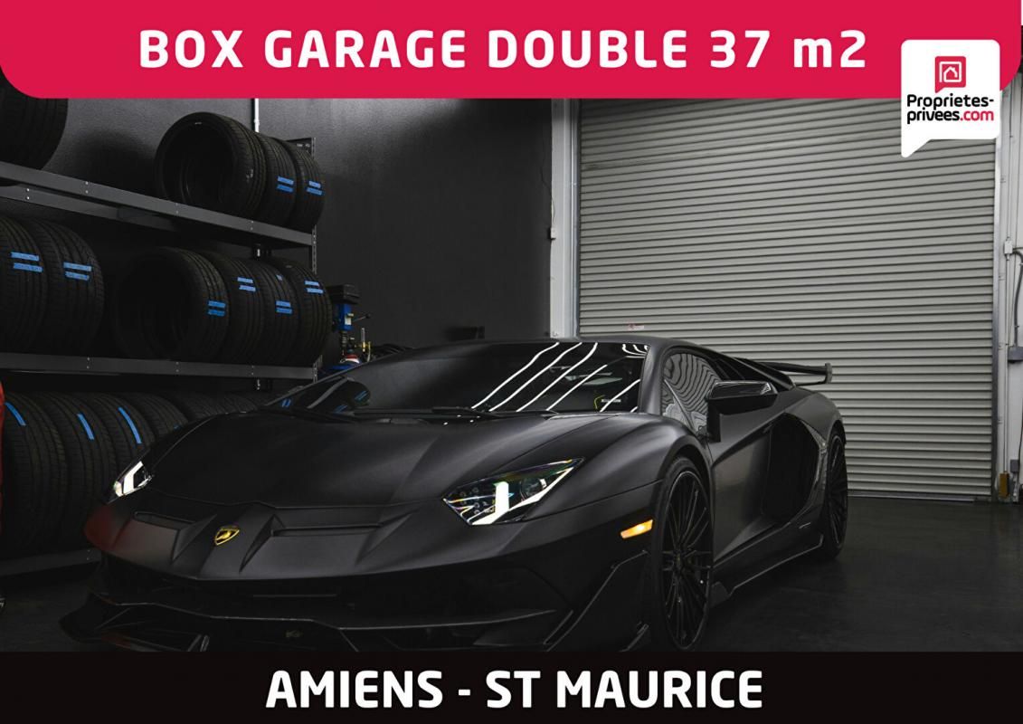 AMIENS Box garage double 37 m2 Amiens Saint Maurice 1