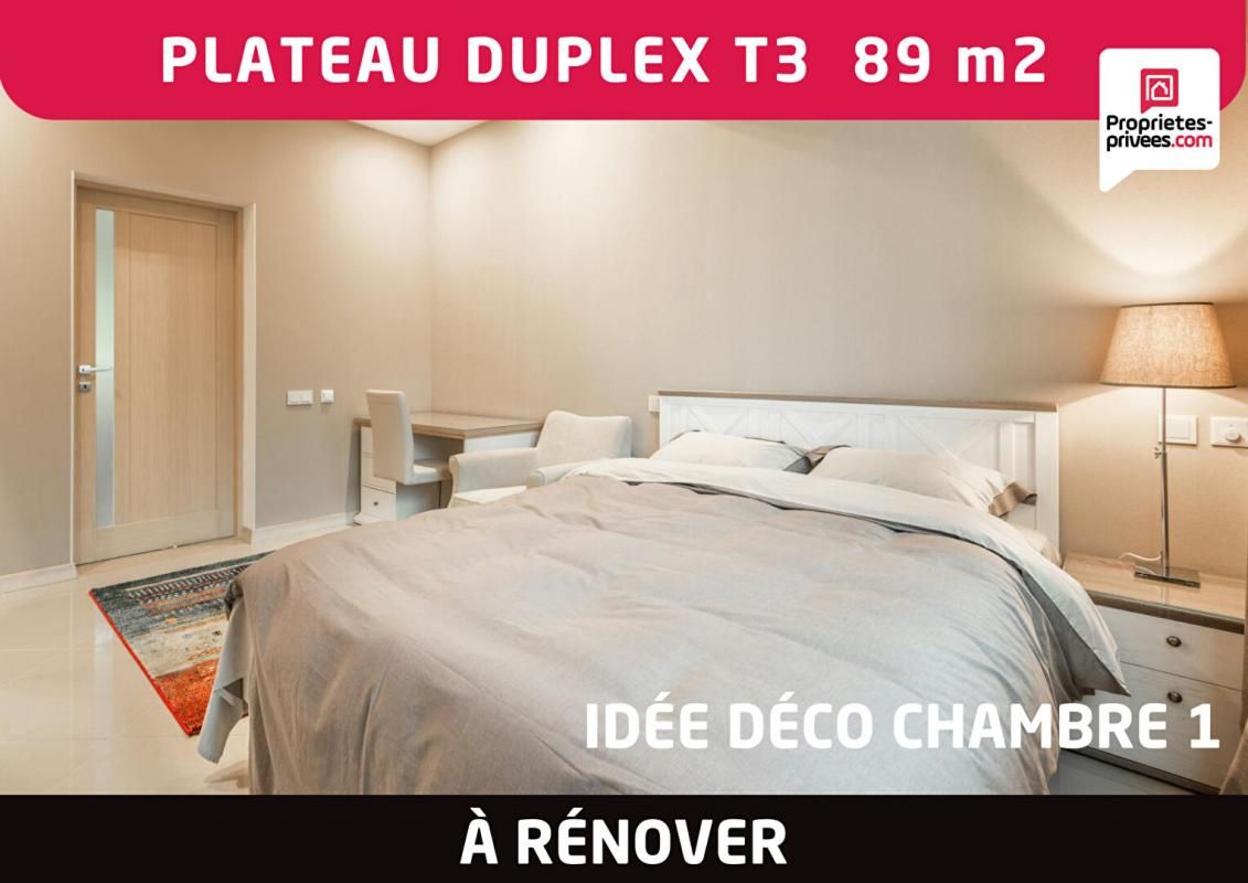 AMIENS Plateau Duplex 3 pièces 89 m2 à rénover Amiens Saint- Maurice 2