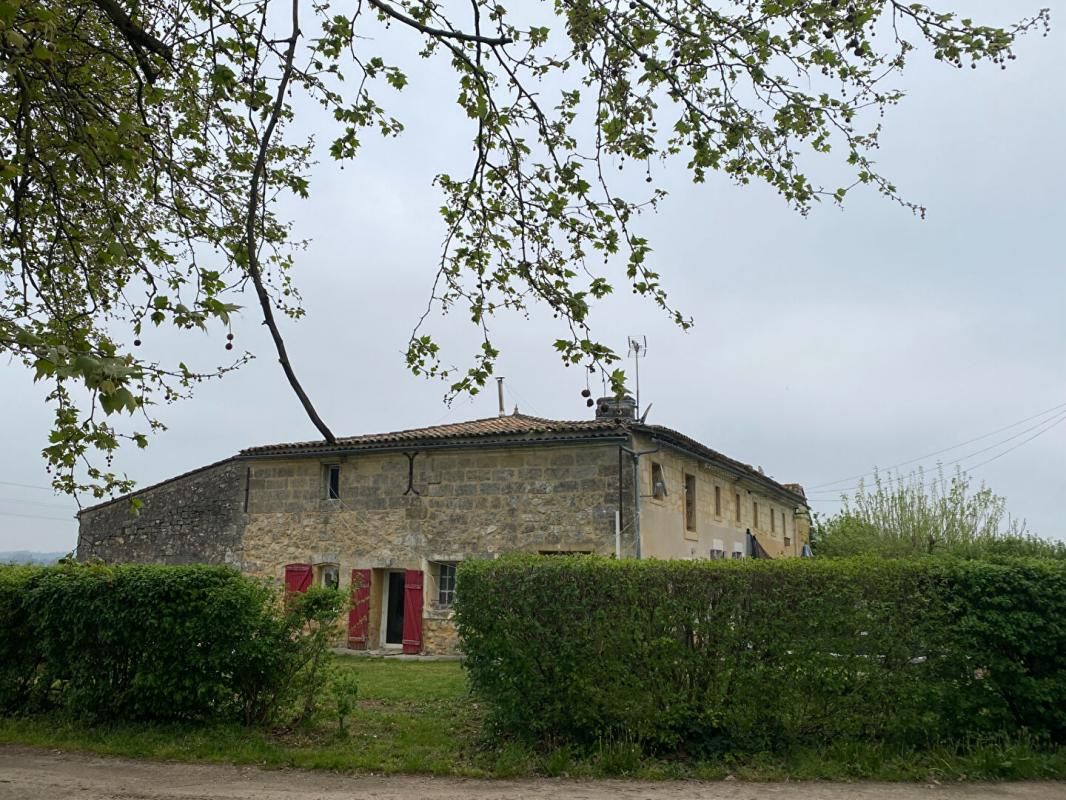 SAINT-MAGNE-DE-CASTILLON Rare ferme (8 pièces, 313 m2) sur son domaine en AOC Saint Emilion 1