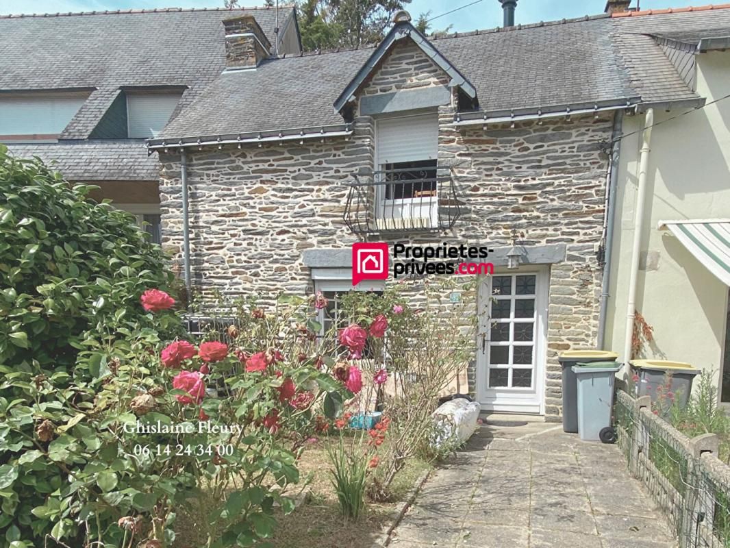 SAINT-MARTIN-SUR-OUST Saint-Martin Sur Oust 56200 - Maison pierre 2 chambres, véranda, jardin clos et garage 2