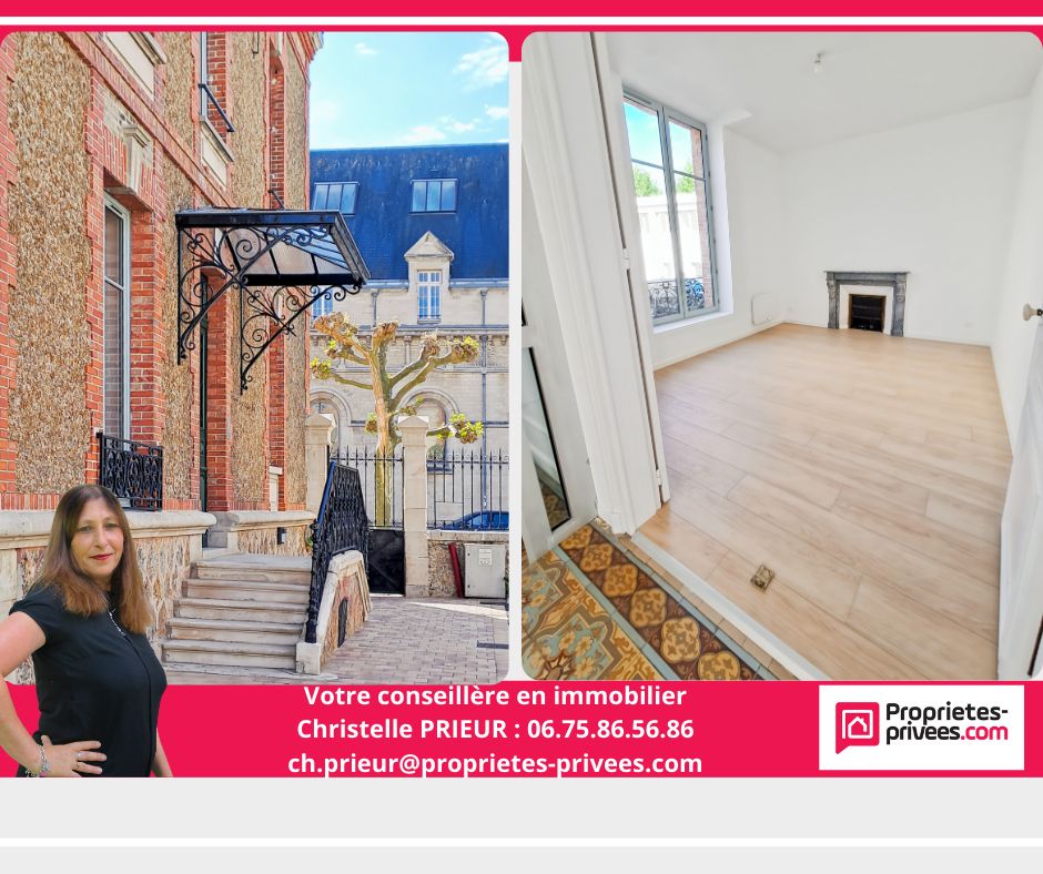 Appartement grand 3 pièce(s) 82 m2 en RDC parking cave et jardin