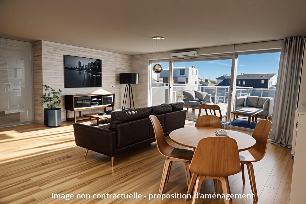BEGLES Appartement 3 pièce(s) 70.7 m2 3ème étage 2