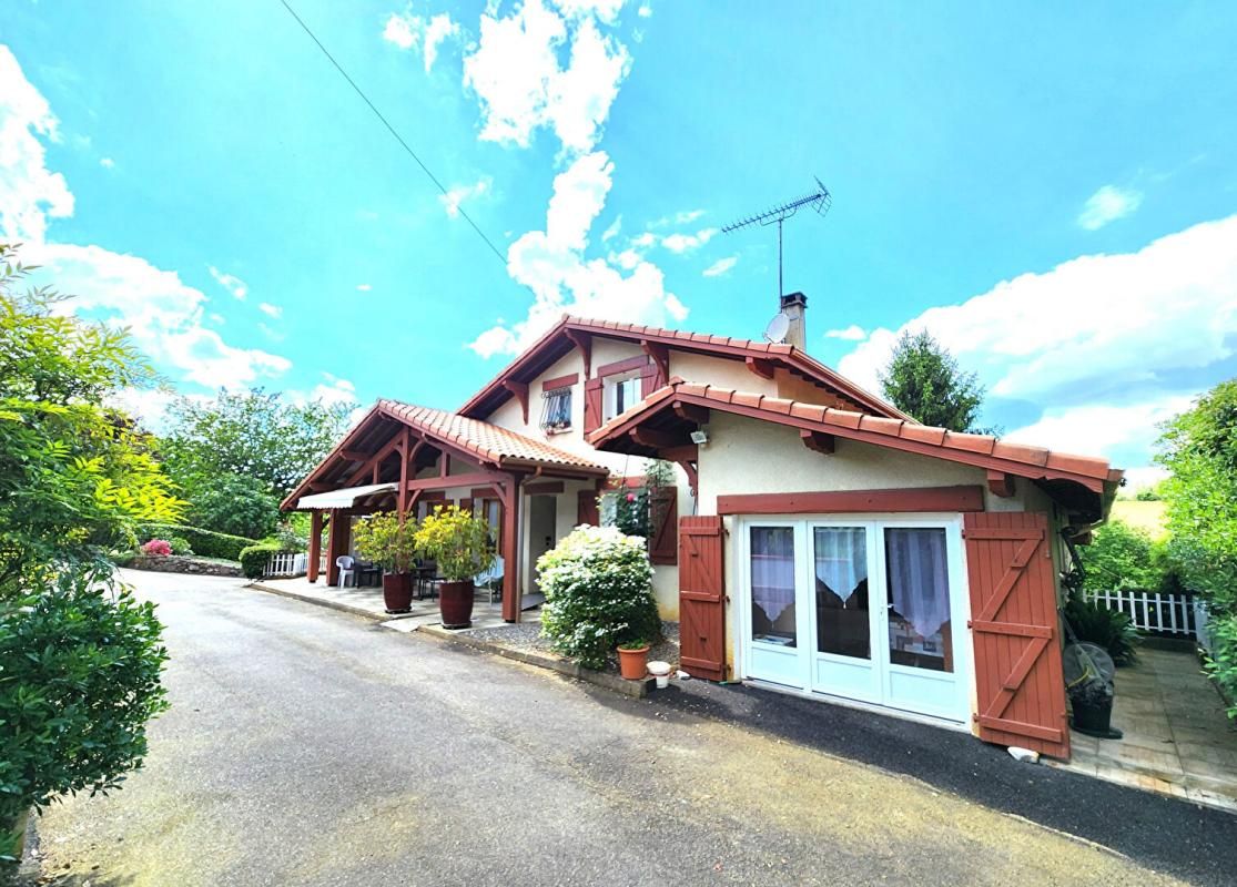 Maison Mugron 4chambres - SOUS SOL - GARAGE - TERRAIN 5300m²