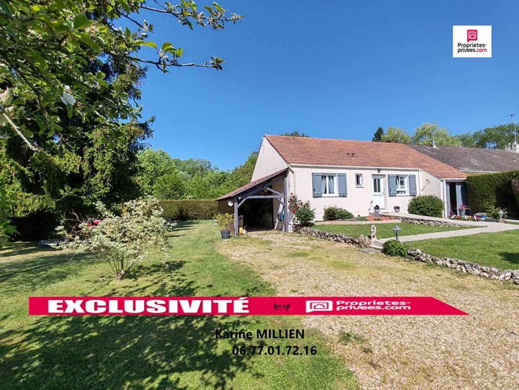 SAINTE GEMME MORONVAL 28500 Maison familiale - 1 étage - 4 chambres - Garage - Quart port - Terrain - 259000 HAI