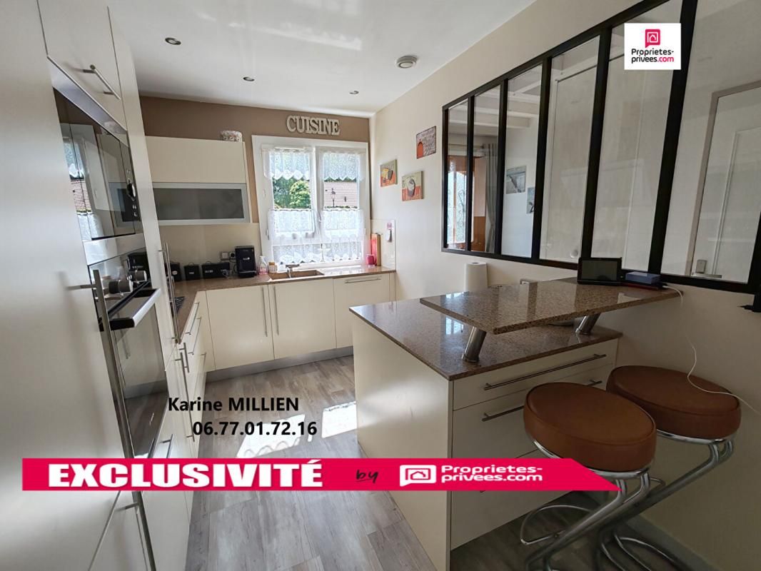 SAINTE-GEMME-MORONVAL SAINTE GEMME MORONVAL 28500 Maison familiale - 1 étage - 4 chambres - Garage - Quart port - Terrain - 259000 HAI 3