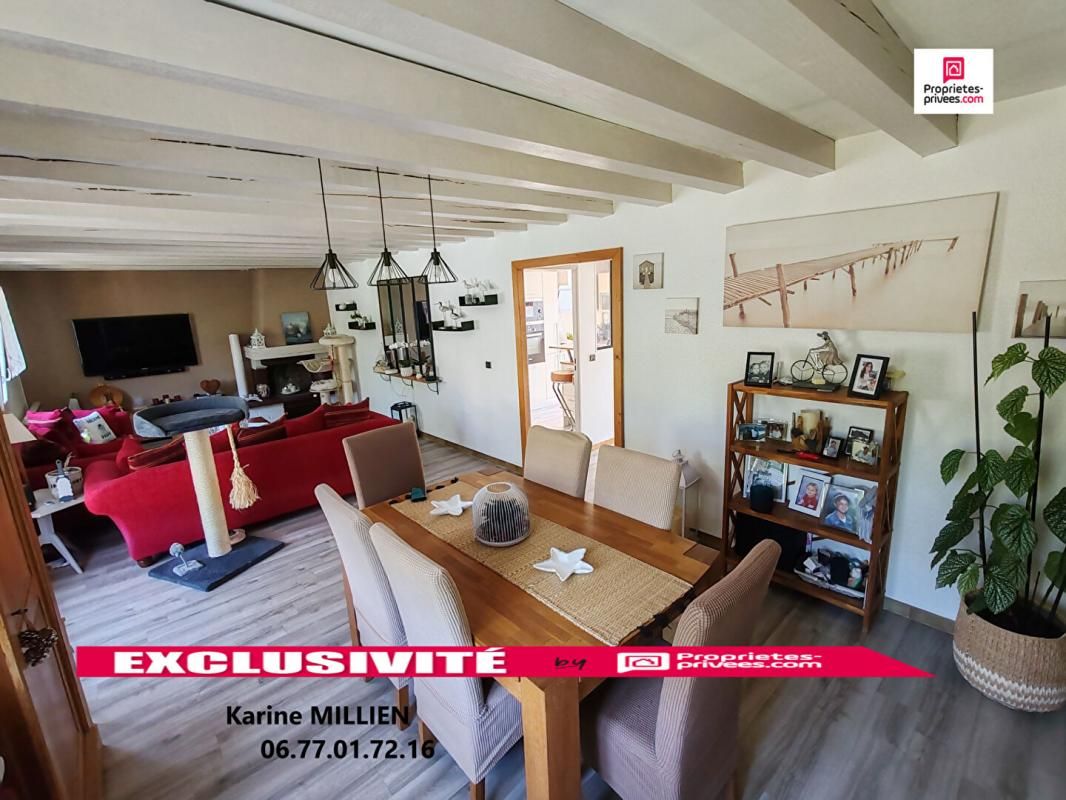 SAINTE-GEMME-MORONVAL SAINTE GEMME MORONVAL 28500 Maison familiale - 1 étage - 4 chambres - Garage - Quart port - Terrain - 259000 HAI 4