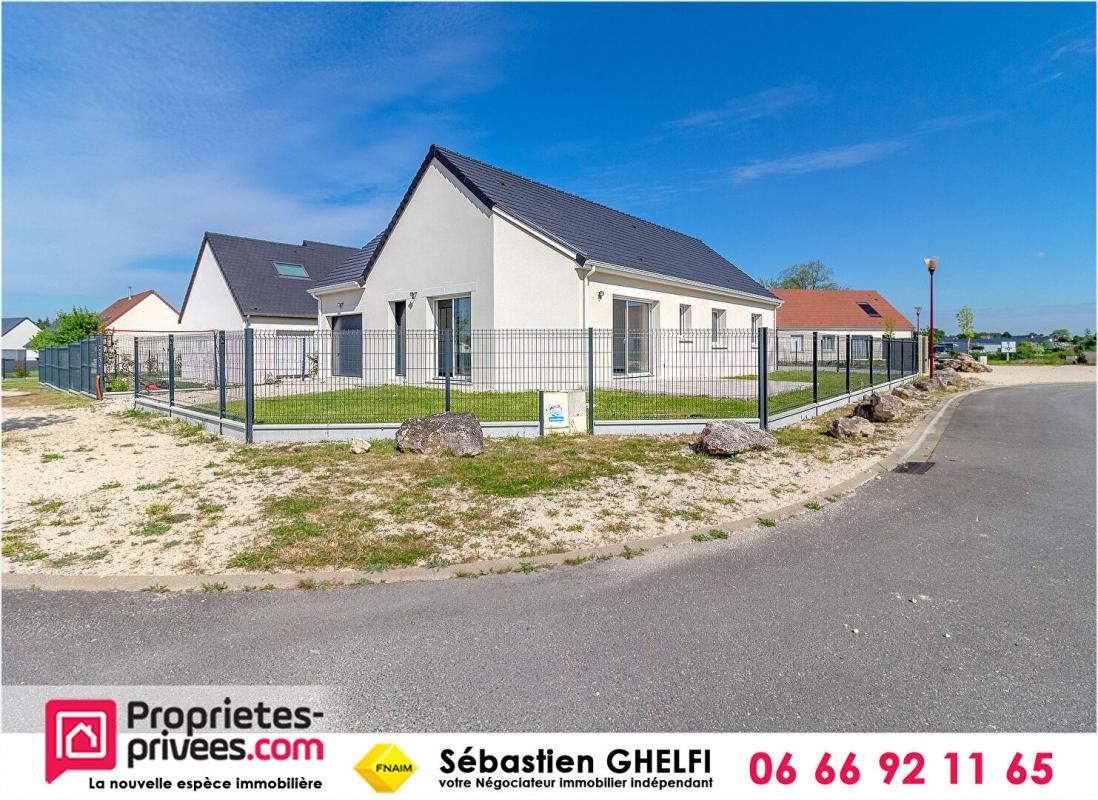 COUR-CHEVERNY belle maison de plain-pied avec 3 chambres-cellier-garage 2