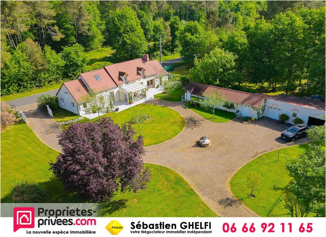 belle propriete sur plus de 3 hectares avec plan d'eau et bord de rivière