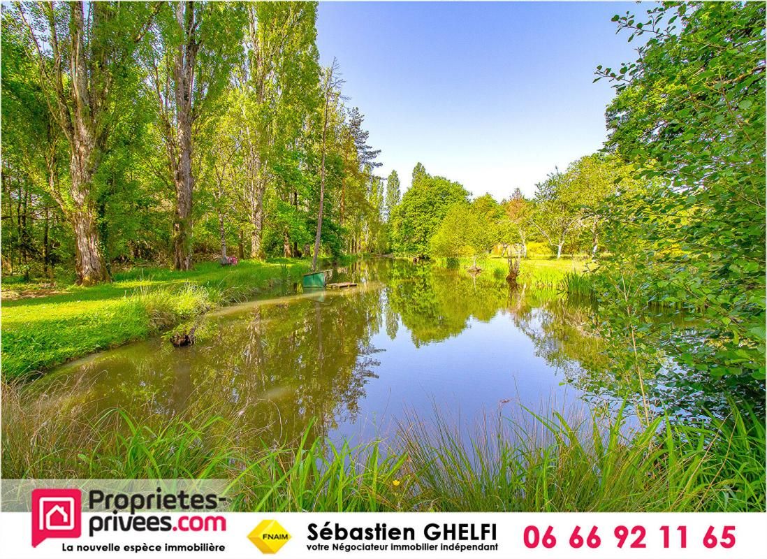 ROMORANTIN-LANTHENAY belle propriete sur plus de 3 hectares avec plan d'eau et bord de rivière 3