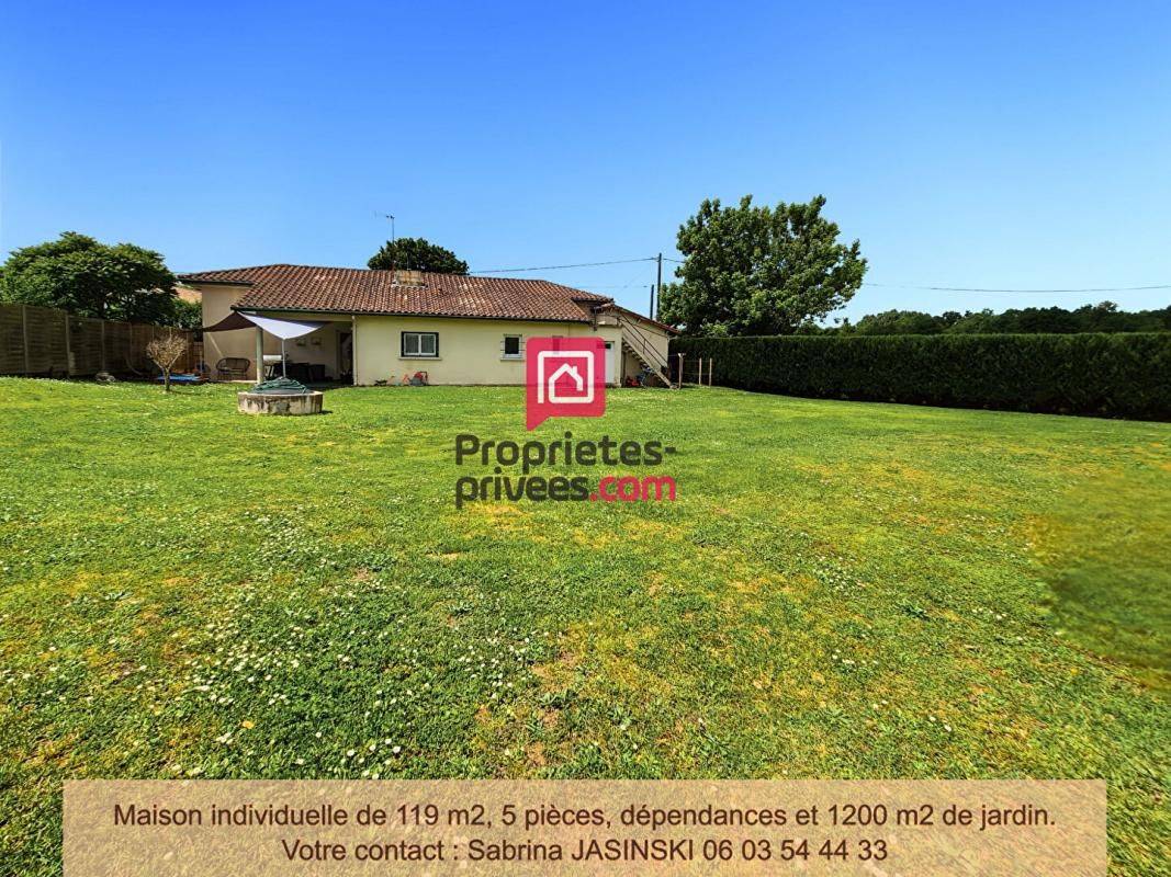 CAPTIEUX Maison rénovée de 119 m2, 5 pièces, dépendance et jardin 1
